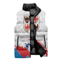 Personalized Italy Trentino-Alto Adige Sleeveless Puffer Jacket Flag Style - Wonder Print Shop