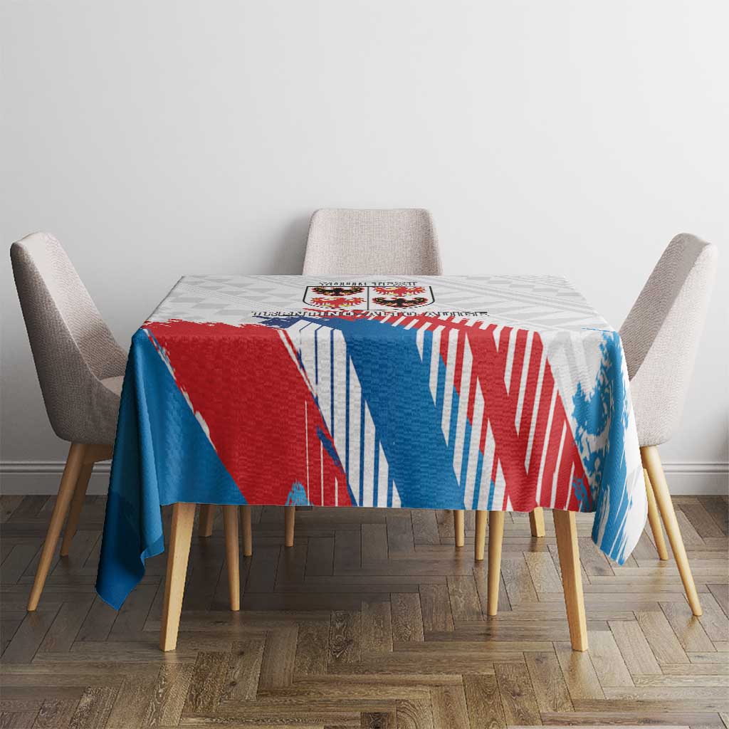 Personalized Italy Trentino-Alto Adige Tablecloth Flag Style - Wonder Print Shop
