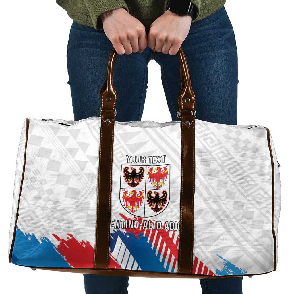 Personalized Italy Trentino-Alto Adige Travel Bag Flag Style - Wonder Print Shop