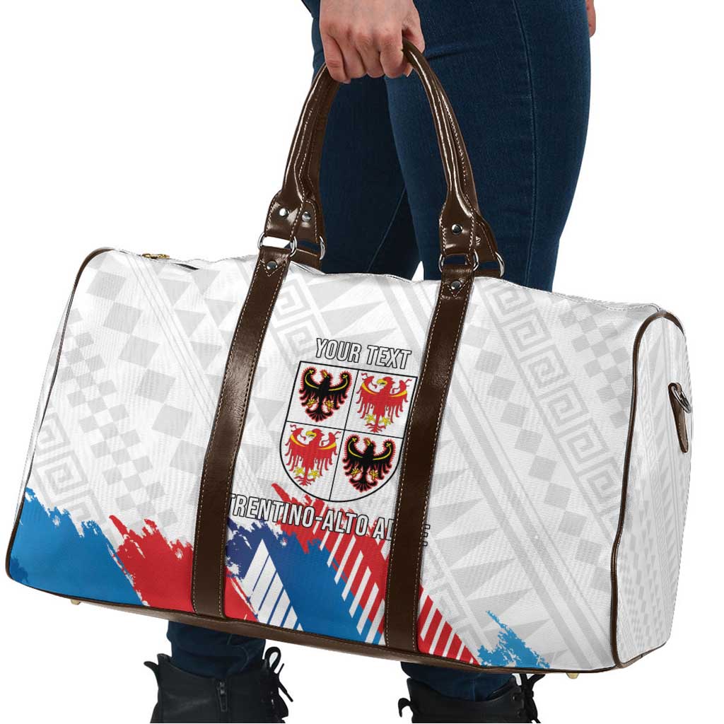 Personalized Italy Trentino-Alto Adige Travel Bag Flag Style - Wonder Print Shop