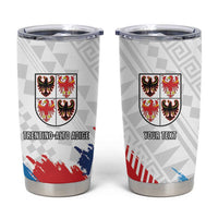 Personalized Italy Trentino-Alto Adige Tumbler Cup Flag Style - Wonder Print Shop
