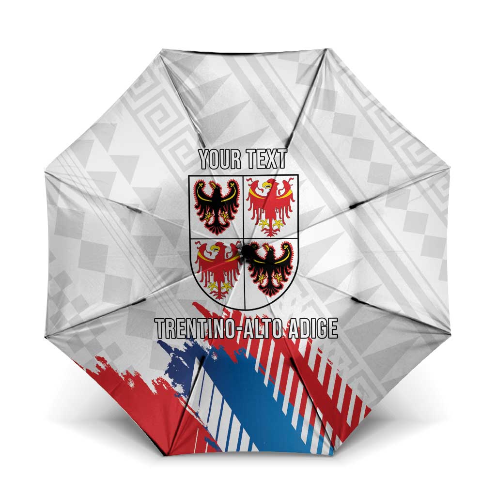 Personalized Italy Trentino-Alto Adige Umbrella Flag Style - Wonder Print Shop