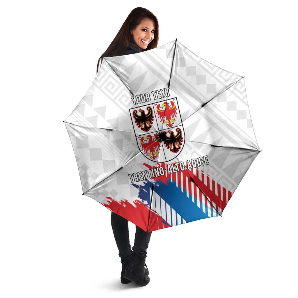Personalized Italy Trentino-Alto Adige Umbrella Flag Style - Wonder Print Shop