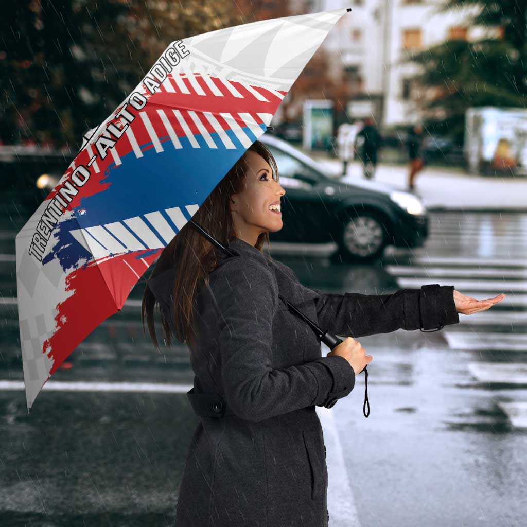 Personalized Italy Trentino-Alto Adige Umbrella Flag Style - Wonder Print Shop