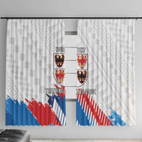 Personalized Italy Trentino-Alto Adige Window Curtain Flag Style - Wonder Print Shop