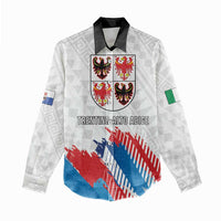 Personalized Italy Trentino-Alto Adige Women Casual Shirt Flag Style - Wonder Print Shop