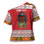 Personalized Romania Christmas Cross Shoulder Shirt Romanian Folk Mask - Wonder Print Shop