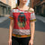 Personalized Romania Christmas Cross Shoulder Shirt Romanian Folk Mask - Wonder Print Shop