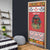 Personalized Romania Christmas Door Cover Romanian Folk Mask - Wonder Print Shop