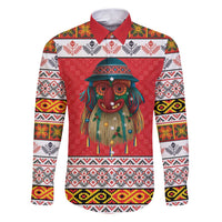 Personalized Romania Christmas Family Matching Puletasi and Hawaiian Shirt Romanian Folk Mask - Wonder Print Shop