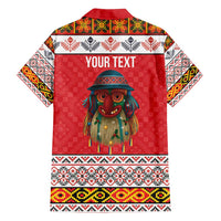Personalized Romania Christmas Family Matching Summer Maxi Dress and Hawaiian Shirt Romanian Folk Mask - Wonder Print Shop