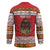 Personalized Romania Christmas Hockey Jersey Romanian Folk Mask - Wonder Print Shop