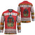 Personalized Romania Christmas Hockey Jersey Romanian Folk Mask - Wonder Print Shop