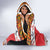 Personalized Romania Christmas Hooded Blanket Romanian Folk Mask - Wonder Print Shop