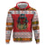 Personalized Romania Christmas Hoodie Romanian Folk Mask - Wonder Print Shop