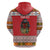 Personalized Romania Christmas Hoodie Romanian Folk Mask - Wonder Print Shop