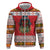 Personalized Romania Christmas Hoodie Romanian Folk Mask - Wonder Print Shop