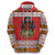 Personalized Romania Christmas Hoodie Romanian Folk Mask - Wonder Print Shop