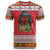 Personalized Romania Christmas T Shirt Romanian Folk Mask - Wonder Print Shop