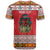 Personalized Romania Christmas T Shirt Romanian Folk Mask - Wonder Print Shop