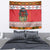 Personalized Romania Christmas Tapestry Romanian Folk Mask - Wonder Print Shop
