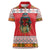Personalized Romania Christmas Women Polo Shirt Romanian Folk Mask - Wonder Print Shop