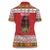 Personalized Romania Christmas Women Polo Shirt Romanian Folk Mask - Wonder Print Shop