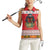 Personalized Romania Christmas Women Sleeveless Polo Shirt Romanian Folk Mask - Wonder Print Shop