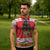 Personalized Romania Christmas Zipper Polo Shirt Romanian Folk Mask - Wonder Print Shop