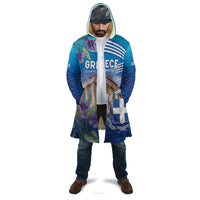 Greece Athens Cloak Viola Odorata with Emblem Design - Wonder Print Shop