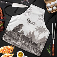 Haiti Citadelle Laferriere Apron Hispaniolan Trogon and Plumeria - Wonder Print Shop