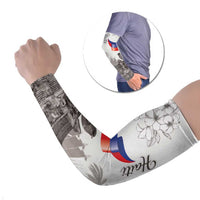 Haiti Citadelle Laferriere Arm Sleeves Hispaniolan Trogon and Plumeria - Wonder Print Shop