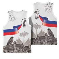 Haiti Citadelle Laferriere Basketball Jersey Hispaniolan Trogon and Plumeria - Wonder Print Shop