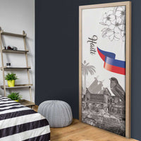 Haiti Citadelle Laferriere Door Cover Hispaniolan Trogon and Plumeria - Wonder Print Shop