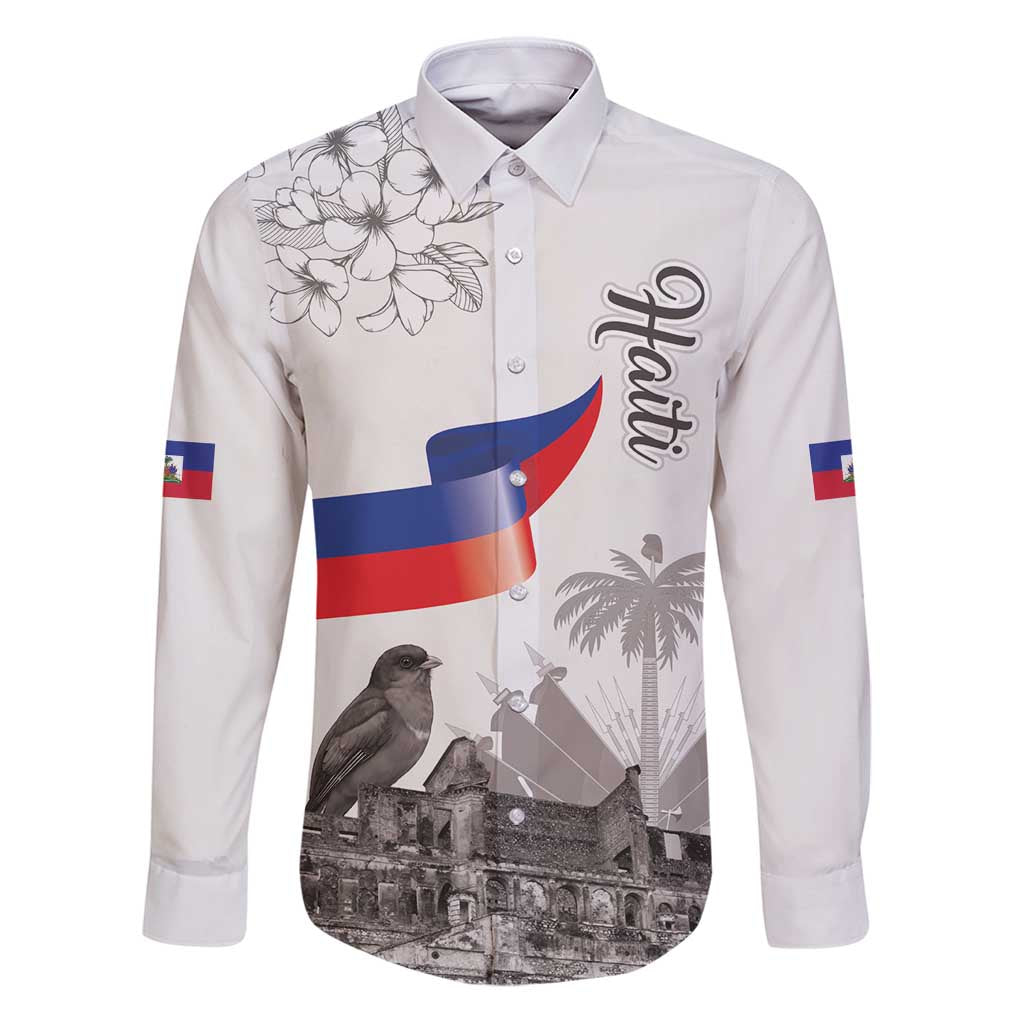 Haiti Citadelle Laferriere Family Matching Puletasi and Hawaiian Shirt Hispaniolan Trogon and Plumeria - Wonder Print Shop