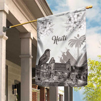 Haiti Citadelle Laferriere Garden Flag Hispaniolan Trogon and Plumeria - Wonder Print Shop