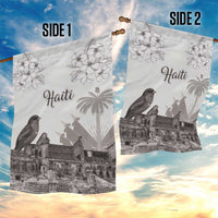 Haiti Citadelle Laferriere Garden Flag Hispaniolan Trogon and Plumeria - Wonder Print Shop