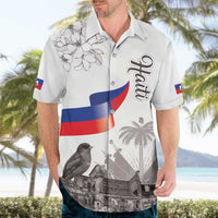 Haiti Citadelle Laferriere Hawaiian Shirt Hispaniolan Trogon and Plumeria - Wonder Print Shop