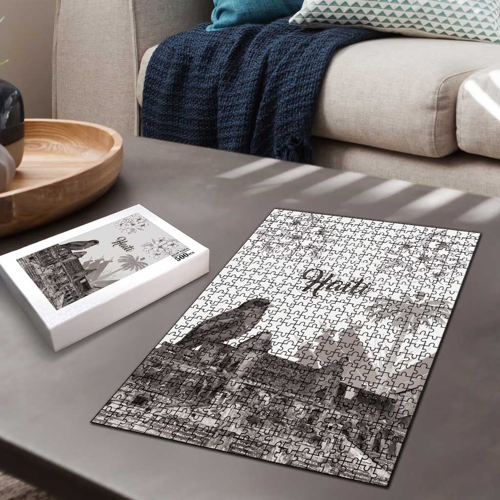 Haiti Citadelle Laferriere Puzzle Hispaniolan Trogon and Plumeria - Wonder Print Shop