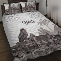 Haiti Citadelle Laferriere Quilt Bed Set Hispaniolan Trogon and Plumeria - Wonder Print Shop