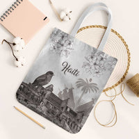 Haiti Citadelle Laferriere Tote Bag Hispaniolan Trogon and Plumeria - Wonder Print Shop