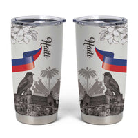 Haiti Citadelle Laferriere Tumbler Cup Hispaniolan Trogon and Plumeria - Wonder Print Shop