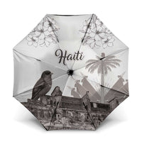Haiti Citadelle Laferriere Umbrella Hispaniolan Trogon and Plumeria - Wonder Print Shop