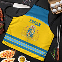 Sweden Ice Hockey Apron Swedish Coat of Arms Design