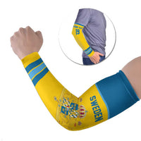 Sweden Ice Hockey Custom Arm Sleeves Swedish Coat of Arms Design