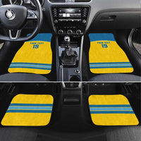 Sweden Ice Hockey Custom Car Mats Swedish Coat of Arms Design