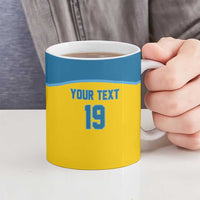 Sweden Ice Hockey Custom Ceramic Mug Swedish Coat of Arms Design