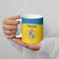 Sweden Ice Hockey Custom Ceramic Mug Swedish Coat of Arms Design