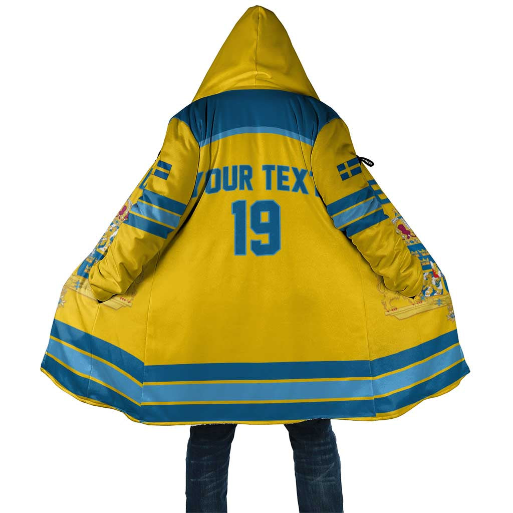 Sweden Ice Hockey Custom Cloak Swedish Coat of Arms Design