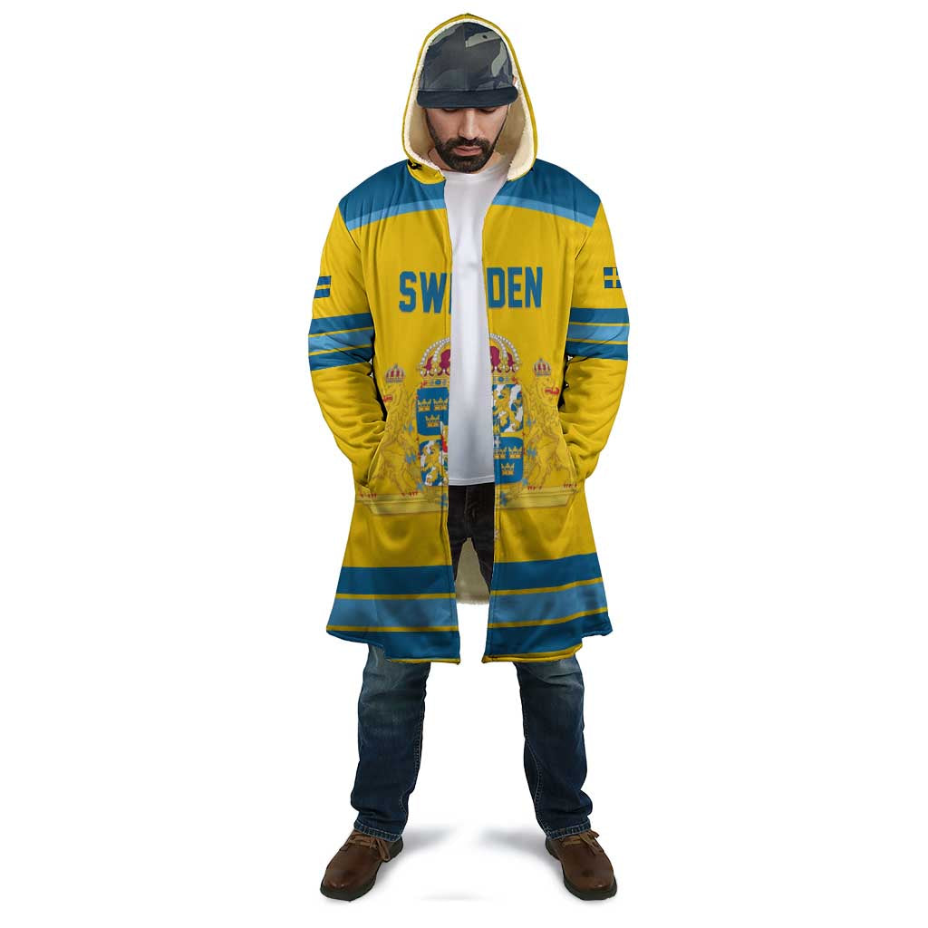 Sweden Ice Hockey Custom Cloak Swedish Coat of Arms Design